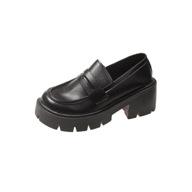 Womens Flats and Loafers | Generation C Leather Loafer Flats & Loafers Black