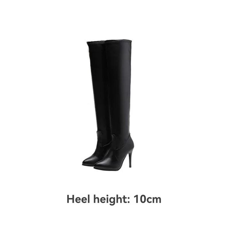 Womens Over the Knee | Julia High Boots Black