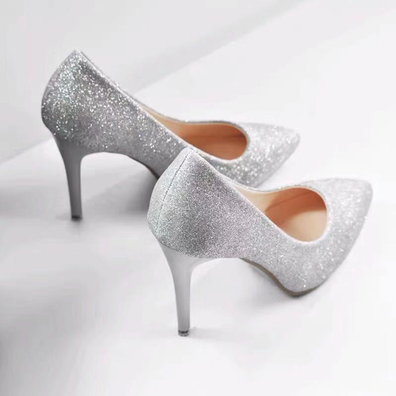 Womens Pumps and Slingback | Blade Glitter Pumps Pumps & Slingback Pumps & Slingback