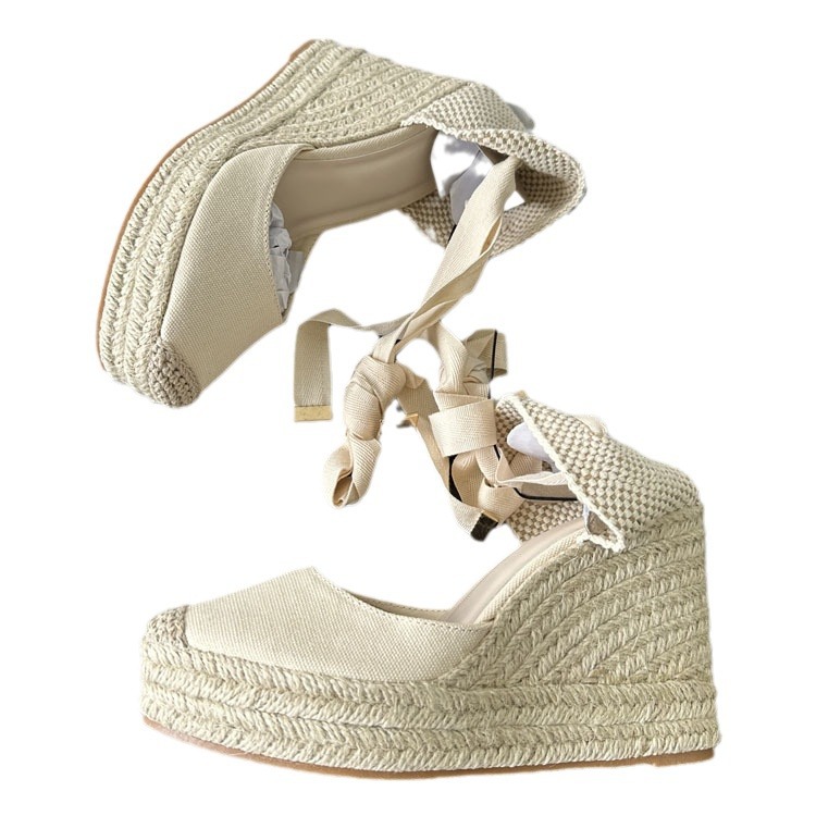 Womens Wedges and Slides | Espadrillas Baleari Gold Shoes Avana