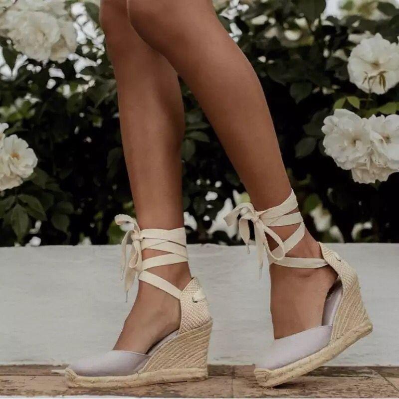 Womens Wedges and Slides | Espadrillas Baleari Sherazade Minou