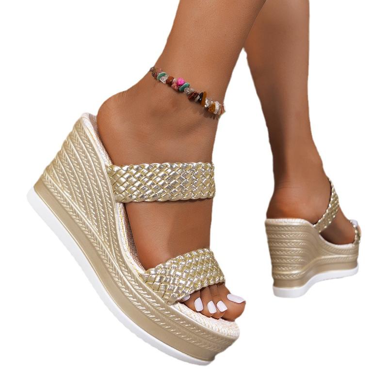 Womens Wedges and Slides | Kalimba Wedges Shoes Pink beach